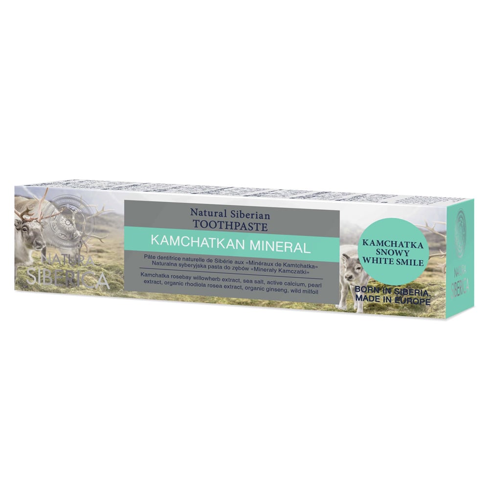 Naravna zobna pasta Mineral kamčatke, 100 g - brez fluora – Natura Siberica